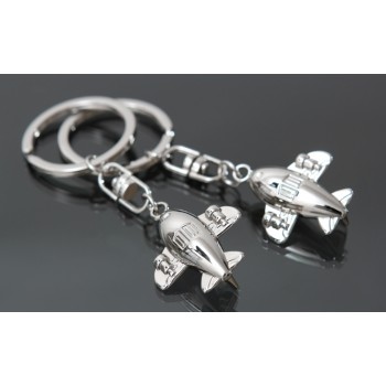 Aircraft alloy keychain