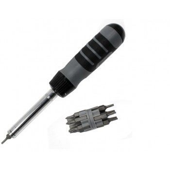 Alloy Steel 12 in 1 Ratchet Screwdriver Set