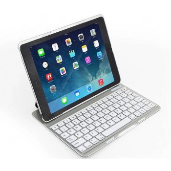 Aluminum Bluetooth keyboard case for ipad 2 3 4