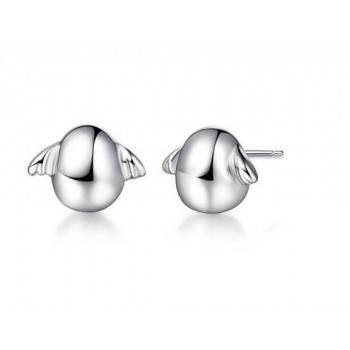 Angel Eggs earrings in sterling silver
