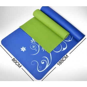 Antiskid 10cm wide type PVC yoga mat