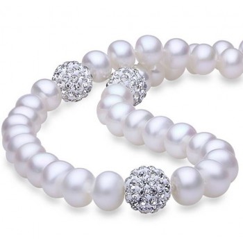 Authentic natural freshwater pearl necklace for mother's day