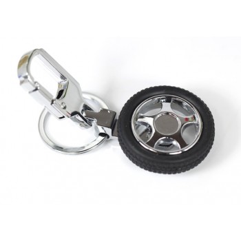 Auto wheel keychain