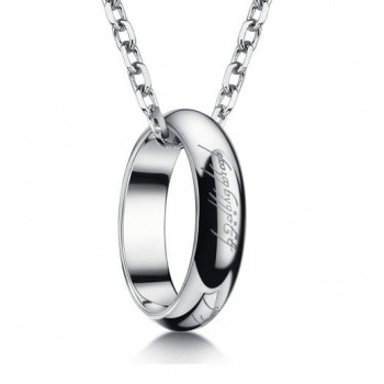 Beelzebub Ring Pendant in Sterling Silver