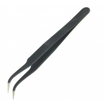 Bent nose tweezer