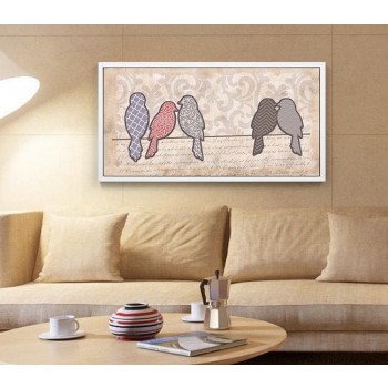 Birds modern minimalist decorative painting