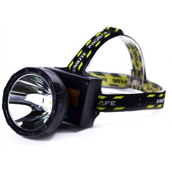 Black 10,000 mA CREE T6 LED headlamp