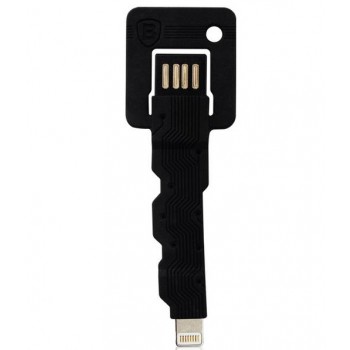 Black key data charging cable for iphone 5s / 5 / iPad Air mini