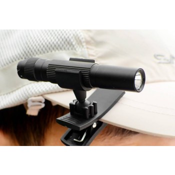 Black R5 LED cap lights