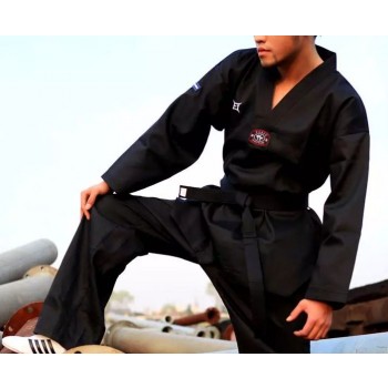 Black taekwondo coach clothes