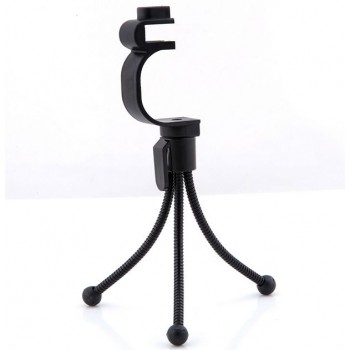 Black telescope tripod