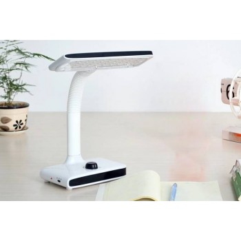 Black + White eye protection 40 LED study lamp