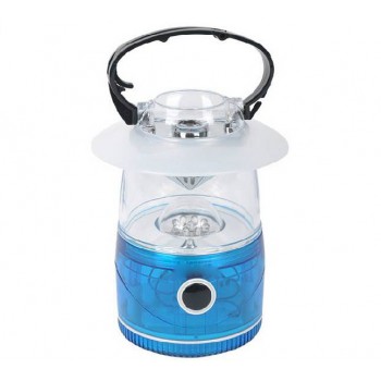 Blue 8 LED outdoor camping lights
