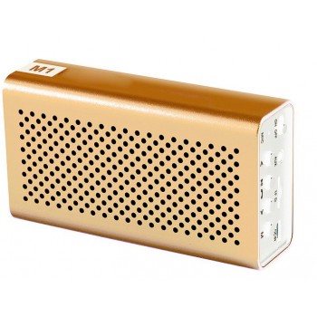 Bluetooth phone speaker / aluminum alloy multi-function TF card MP3 player