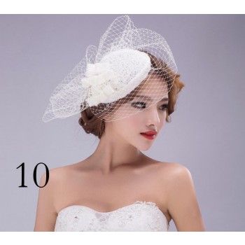 Bride net yarn hair accessories