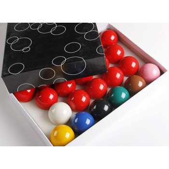 British style resin 5.25cm snooker balls