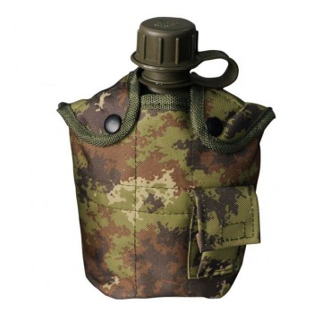 Camouflage camping kettle + lunch box
