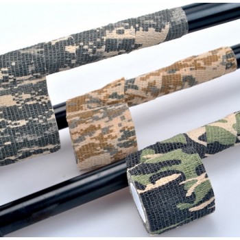 Camouflage multipurpose self adhesive tape