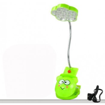 Cartoon clip-on LED study lamp