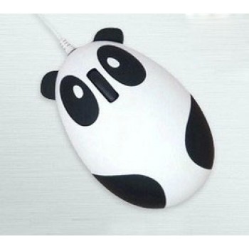 Cartoon Panda USB Wired Mouse