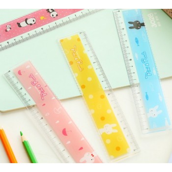 Cartoon plastic measuring ruler