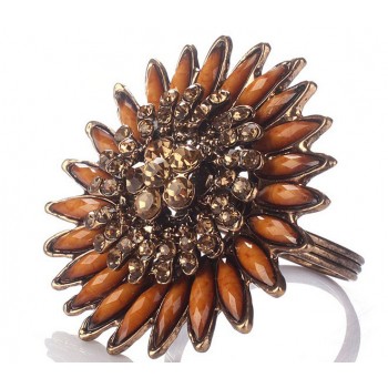 Chinese style retro napkins ring