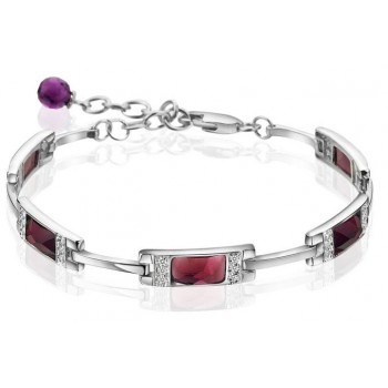 Classic crystal bracelet in Sterling Silver