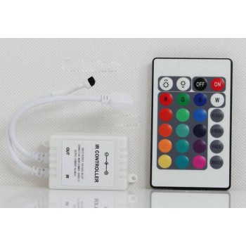 Colorful 12V Infrared remote RGB Controller for LED Strip Lights