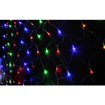 Colorful Christmas LED net lights