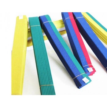 Colorful Taekwondo belt