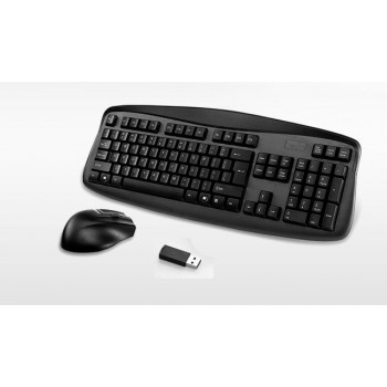 Comfortable wireless keyboard and mouse set