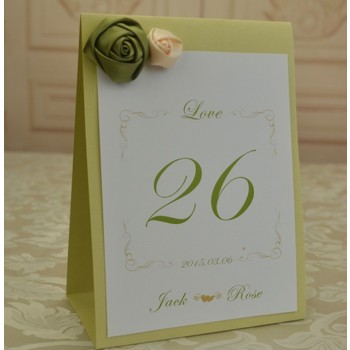 Creative customize wedding seating cards