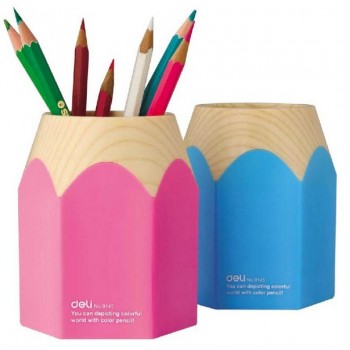 Creative pencil style pen holder