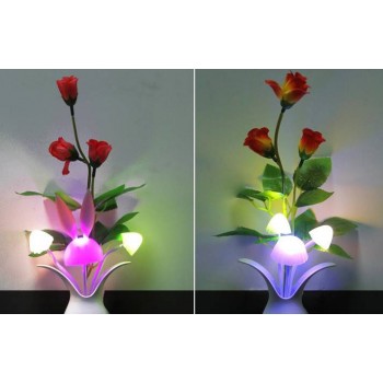 Creative potted plants light control LED Night Light