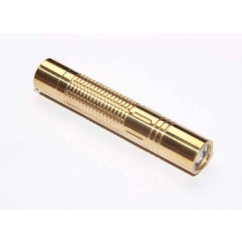 CREE R5 AA golden copper Mini LED Flashlight