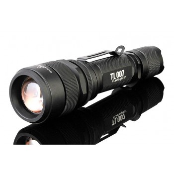 CREE U2 riding Rechargeable zooming LED Flashlight