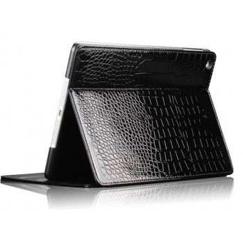 Crocodile pattern leather case for ipad air