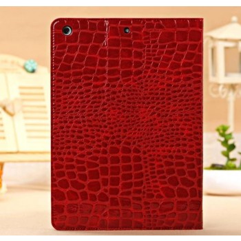 Crocodile pattern leather case for ipad air