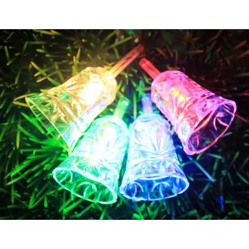 Crystal Campanula LED holiday lights