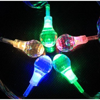 Crystal water droplets LED holiday lights