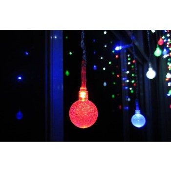 Curtain Balls LED holiday lights