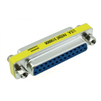 DB25 Female to Female Adapter / 25-pin adapter