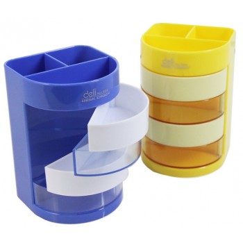Double color multifunction pen holder
