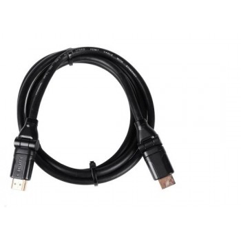 Dual 180-degree swivel head HDMI cable / HD version 1.4 supports 3D 