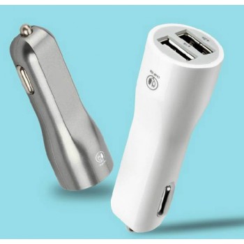 Dual USB Car Charger for iphone 4s / 5s / ipad