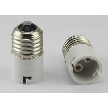 E27 to B22 LED bulb socket converter