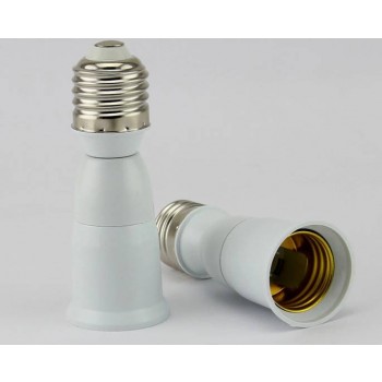 E27 to E27 extend LED bulb socket converter