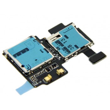 SIM card slot + memory card slot for Samsung GALAXY S4