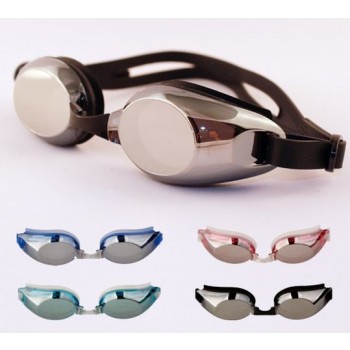 Electroplating waterproof swimming goggles
