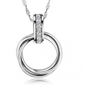 Enternal love Sterling Silver Necklace